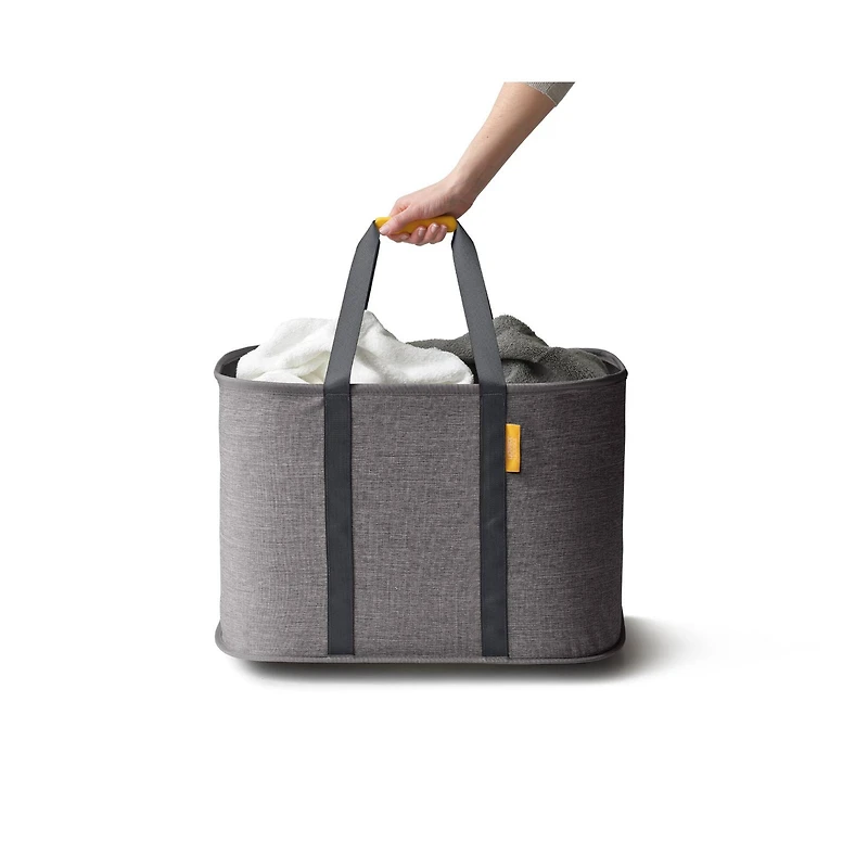 Joseph Joseph Hold-All Max Large Collapsible 55L Laundry Basket  Grey