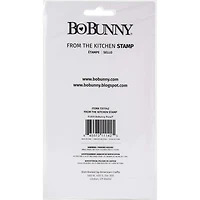 BoBunny® From The Kitchen Clear Stamps