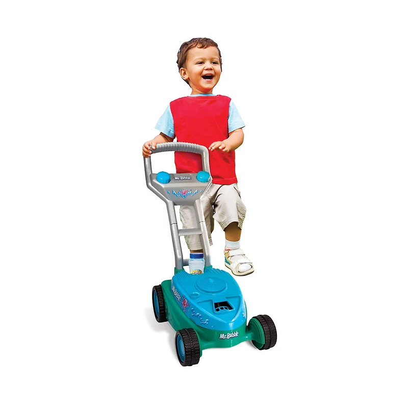 Kid Galaxy® Mr. Bubble® Blue Push Bubble Mower