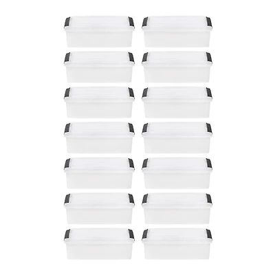 IRIS Stack & Pull™ Plastic Storage Boxes