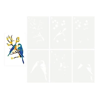 Birds in Tree Layering Stencils by Recollections™