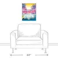 Beach Convertible 16" x 20" Canvas Wall Art
