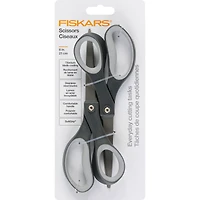 Fiskars® 8" Black Scissors, 2ct.