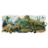 RoomMates Dinosaurs Scene Peel & Stick Wall Graphic