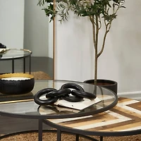 16" Aluminum Chain Sculpture