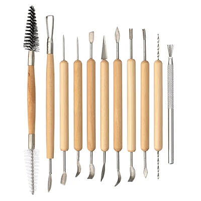 6 Pack: 11 Piece Clay Tool Set by Craft Smart®