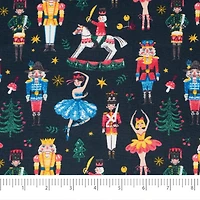 SINGER Christmas Nutcracker Cotton Fabric Fat Quarter Bundle