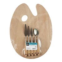 Wood Paint Palette & Knife Set by Artist's Loft®