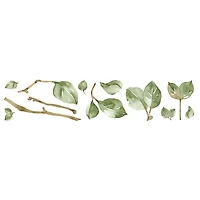 RoomMates Leaf Twig Peel & Stick Giant Wall Decals