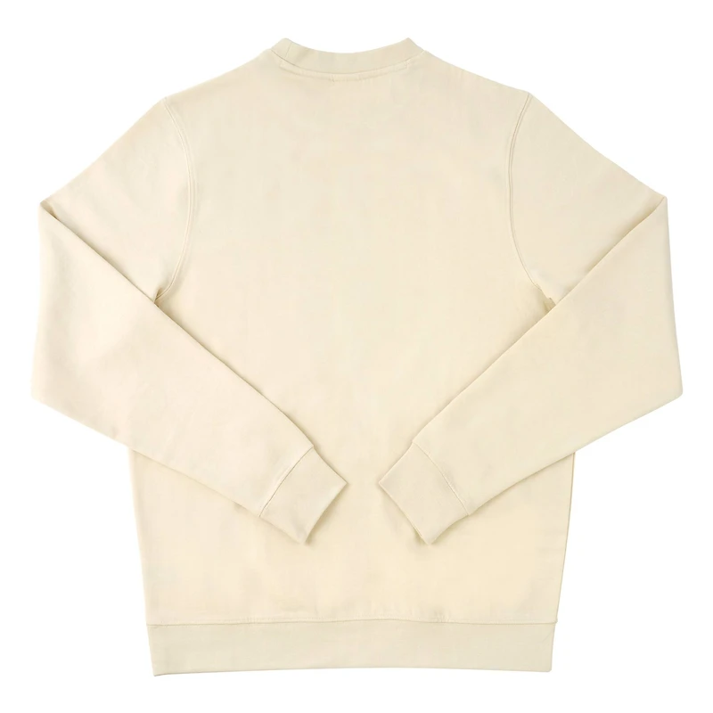 Beige North Pole Gingerbread Adult Crew Neck Sweatshirt by Celebrate It