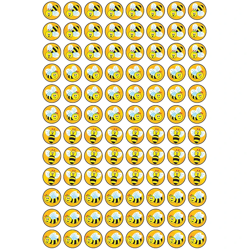 Trend Enterprises® superSpots® Bees Buzz Stickers, 6 Packs of 800ct.