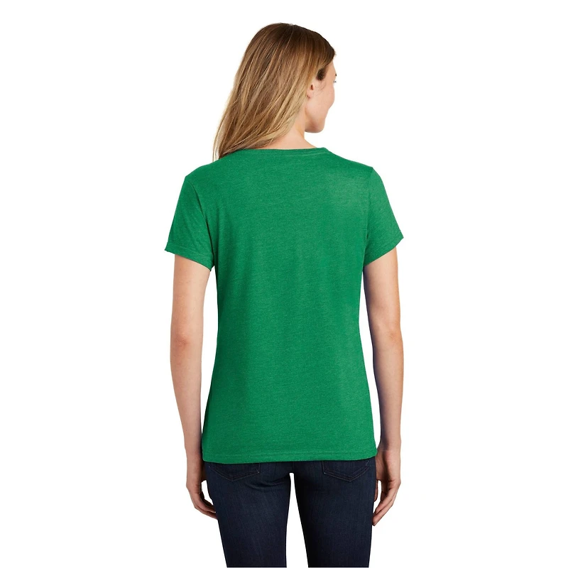 Port & Company® Fan Favorite™ Blend Ladies V-Neck T-Shirt