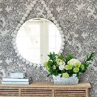 NuWallpaper Black & White Sudbury Peel & Stick Wallpaper