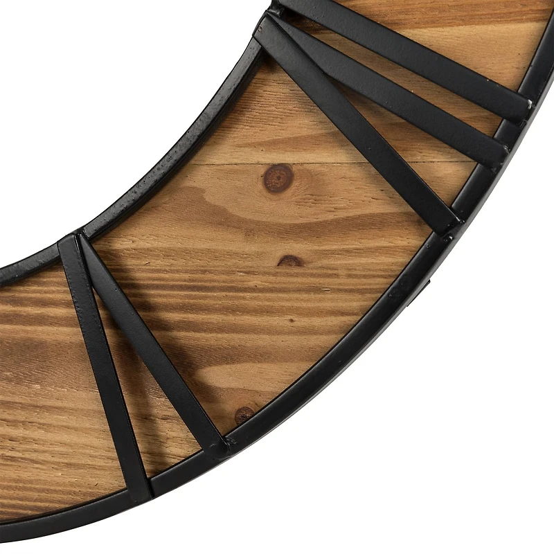 Glitzhome® 30" Oversized Farmhouse Wall Clock