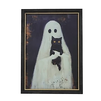 11.5" x 15.75" Ghost with Cat Wall Décor by Ashland®