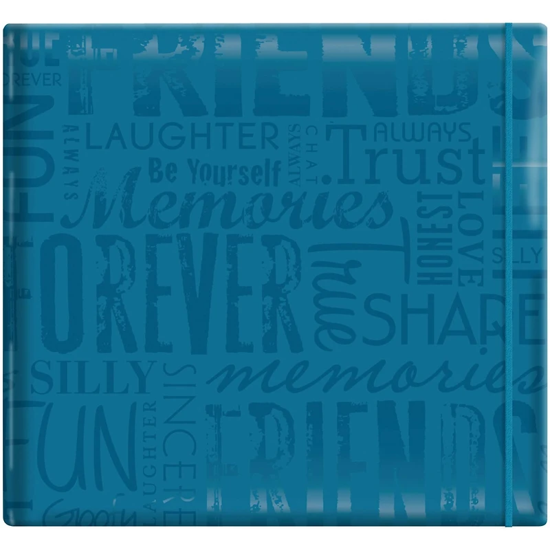 MBI Friends Teal Gloss Post Bound Album