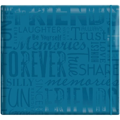 MBI Friends Teal Gloss Post Bound Album
