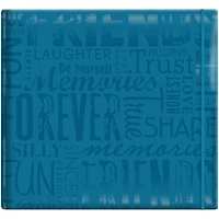 MBI Friends Teal Gloss Post Bound Album