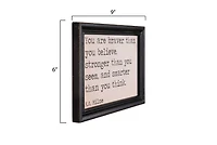 Hello Honey® Wood Framed Inspiration Phrases Set