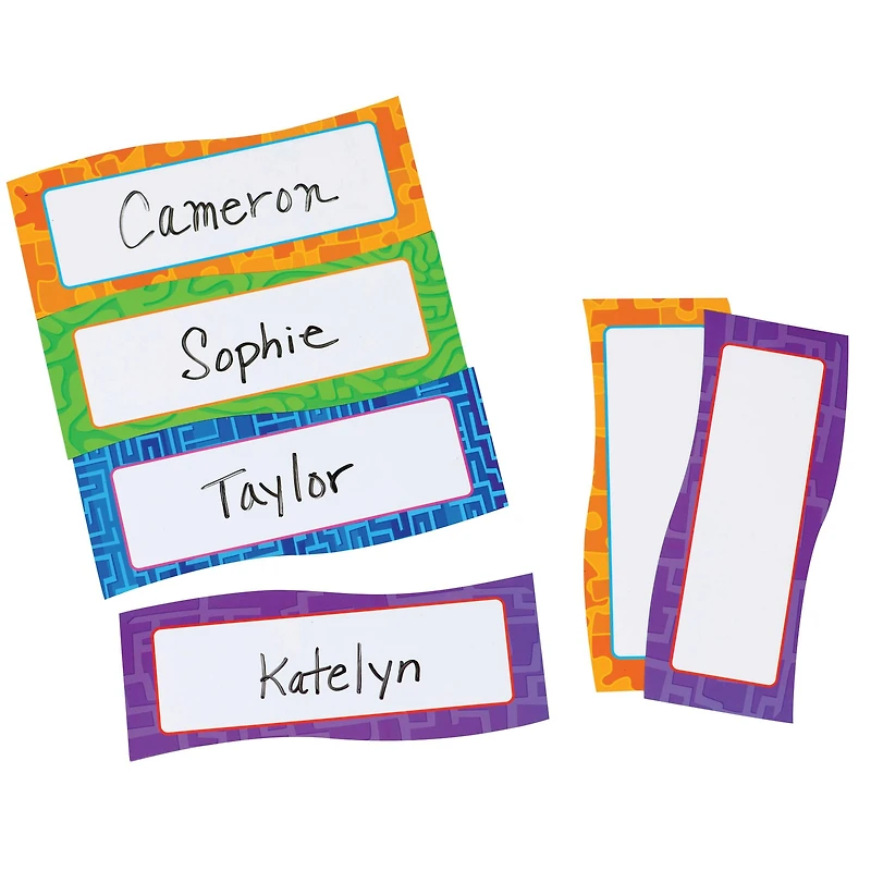 6 Packs: 2 Packs 20 ct. (240 total) Magnetic Name Plates