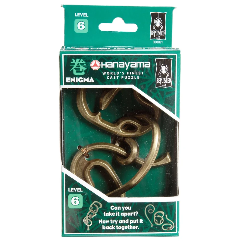 Hanayama Enigma Level 6 Cast Puzzle