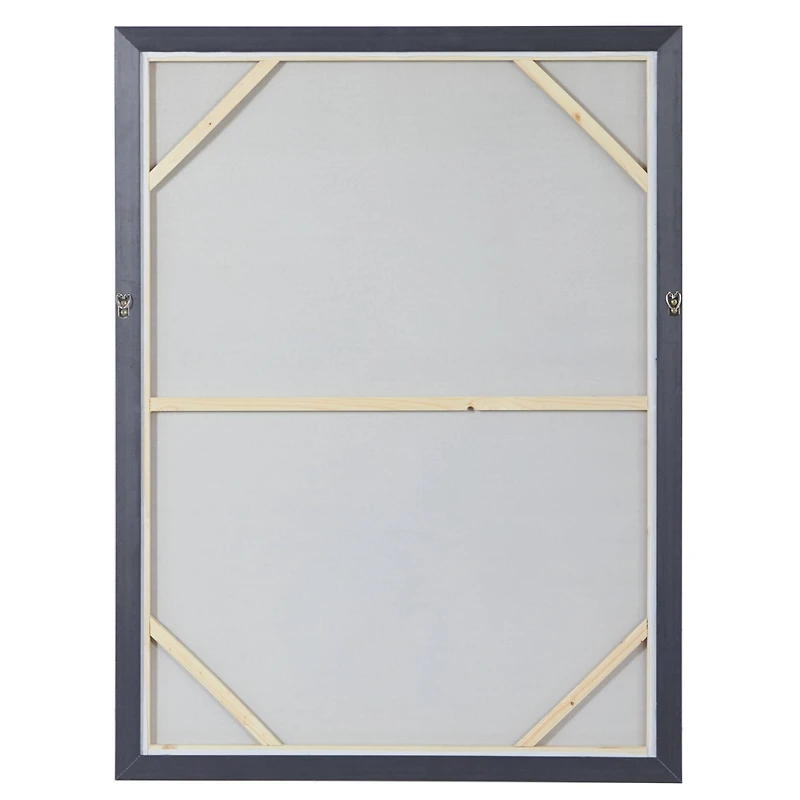 CosmoLiving by Cosmopolitan Gold Glam Abstract Canvas Wall Art