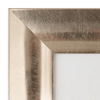 Gallery Metallic Gold Scooped Frame with Mat by Studio Décor