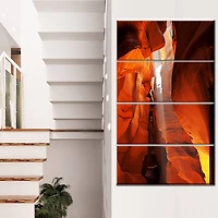 Designart - Antelope Canyon in Sunlight Rays