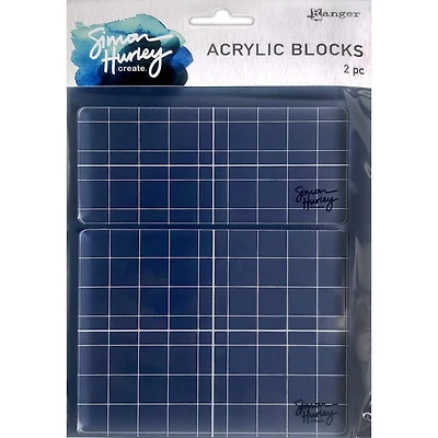 Simon Hurley create. Acrylic Stamping Block Set