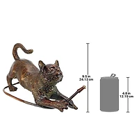 Design Toscano Bronze Raining Cats Piped Garden Statue