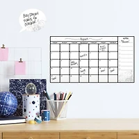 RoomMates Dry Erase Calendar Peel & Stick Wall Decal