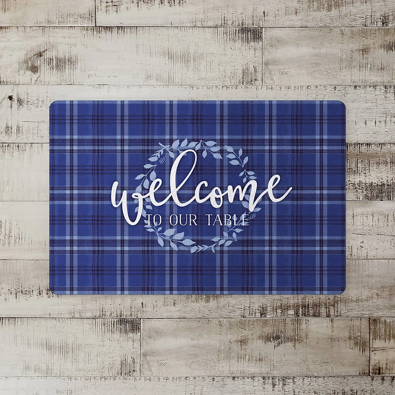Welcome To Our Table Floor Mat