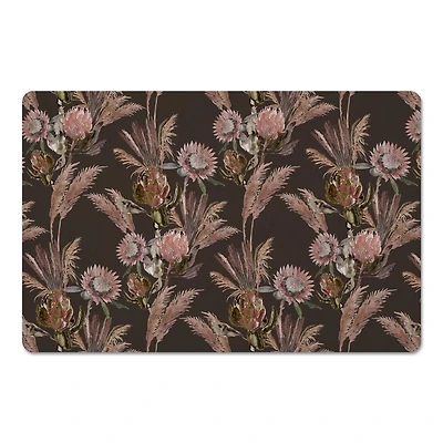 Protea Blooms Floor Mat