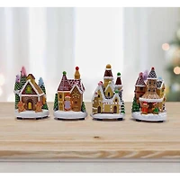 Wizardi 2" x 3" Christmas Village Gingerbread House