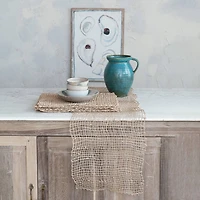 Hello Honey® 72" Natural Weave Banana Leaf Table Runner