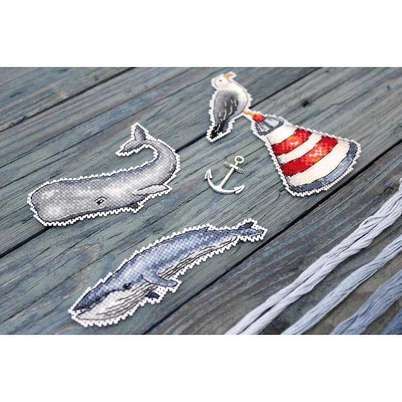 MP Studia Ocean Sound Plastic Canvas Counted Cross Stitch Kit