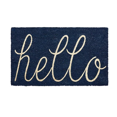 DII® Navy Hello Doormat