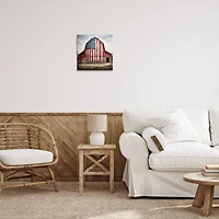Stupell Industries Americana Barn View Canvas Wall Art