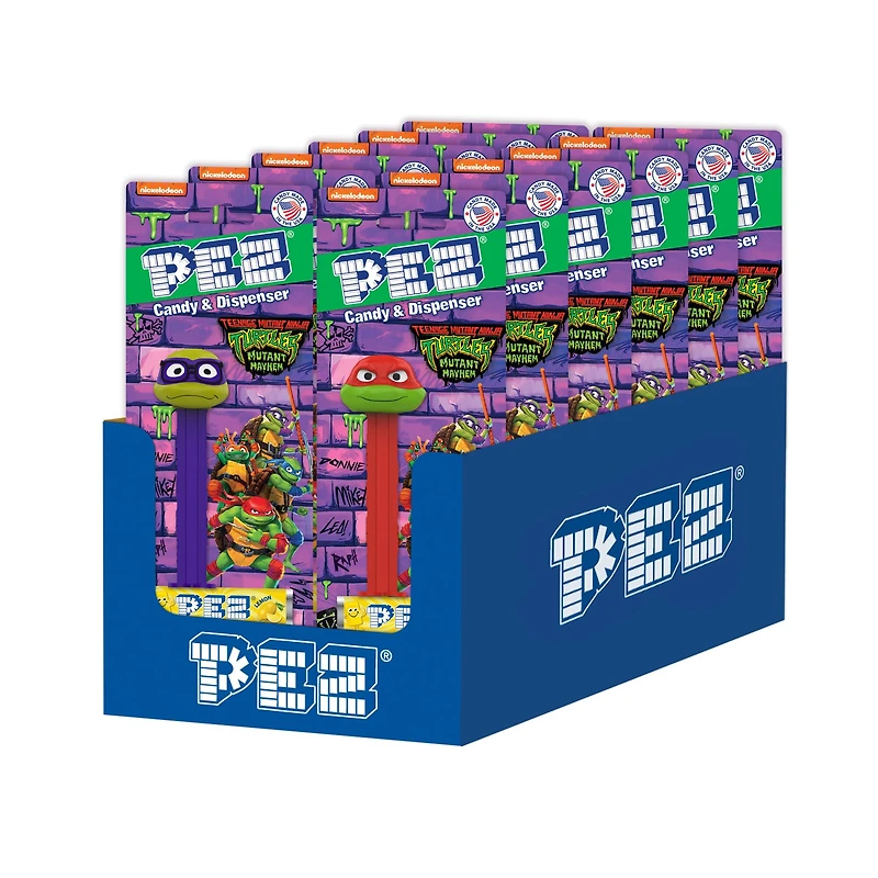Assorted Pez® TMNT Mutant Mayhem Candy & Dispenser, 1pc.