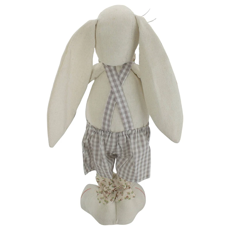 14.5" Standing Boy Easter Bunny Spring Figure
