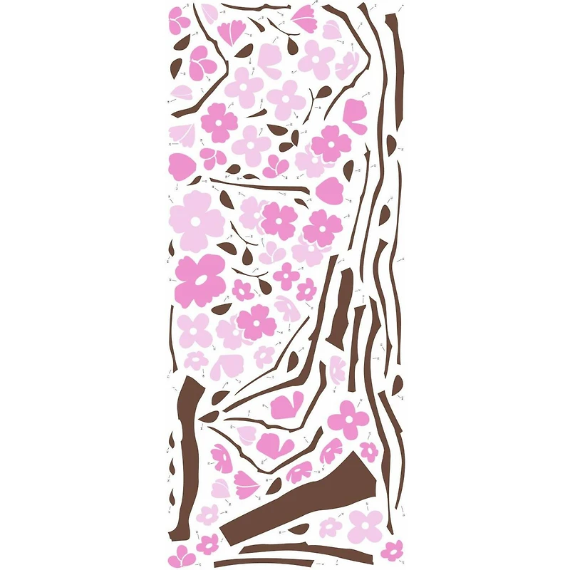 RoomMates Spring Blossom Peel & Stick Giant Wall Decals