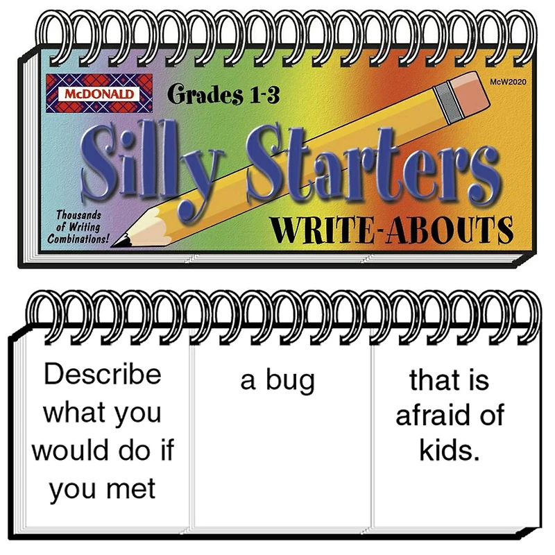 McDonald Publishing® Silly Starters Write-Abouts, Grades 1-3