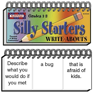McDonald Publishing® Silly Starters Write-Abouts, Grades 1-3