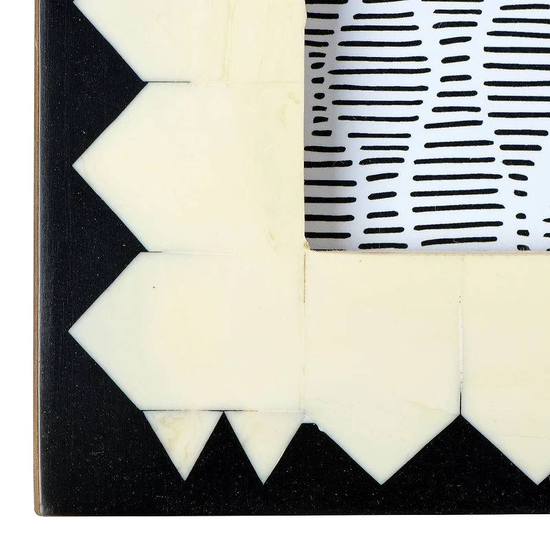 Hello Honey® 2 Pack Black & Cream Photo Frame