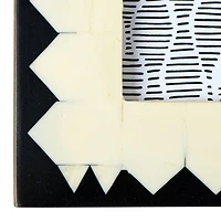 Hello Honey® 2 Pack Black & Cream Photo Frame