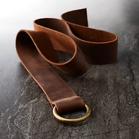 Brown Leather Strip by ArtMinds™