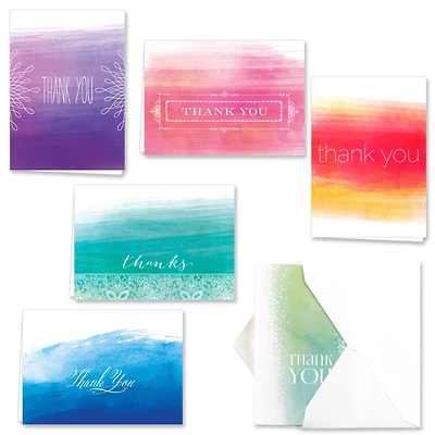 Hortense B. Hewitt Co. Ombre Watercolor Thank You Cards