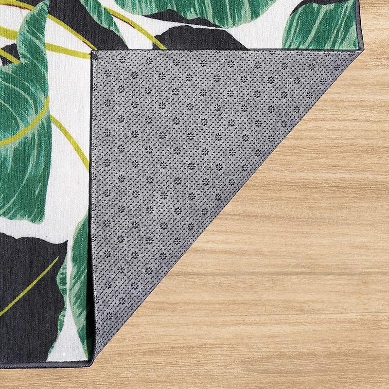 My Magic Carpet Hojas Rainforest Washable Rug