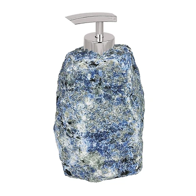 Sodalite Stone Soap Dispenser