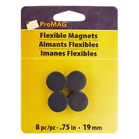 12 Packs: 8 ct. (96 total) ProMAG® Button Magnets, 3/4"